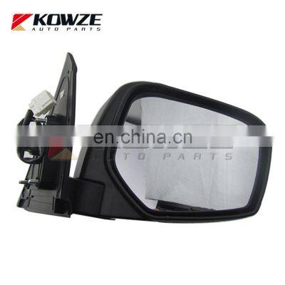 Auto Door Left Mirror Assembly For MItsubishi 4X4 Pick Up Triton L200 KA4T KB4T 2005-2015 MN167429 MN136779