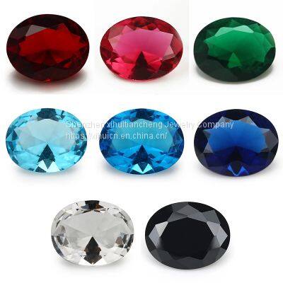 Small Size 0.6~2.4mm 10PCS~10000PCS Oval Moissanite Oval Brilliant Cut Loose Germ Stones Круглый Белый Цирконий