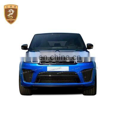 2018 SVR Bumper Car Parts Suitable for Rover Range Land Sport Front Bumper Rear Bumper Assembly Body Kit photo-2