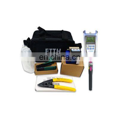 fiber optic tools set fiber-optic-tool-kit power-meter(opm) optical ftth fiber installation tool kit