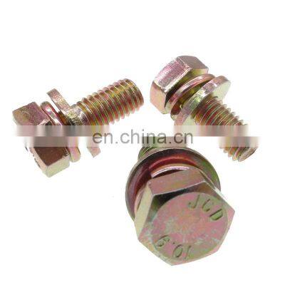 adjustment hex head sems screws for sewing machine parts