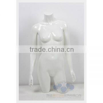 Fashion fiberglass female upper-body mannequin for sale