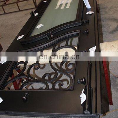 Traditional Iron Entry Door Safety Door Design With Grill
