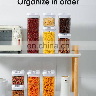 Transparent Plastic Storage Box Container Food Grand Airtight Grain Crisper Keep Food Fresh Custom Color Box Air Tight Storage photo-5