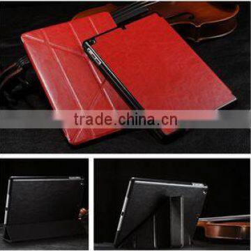 Classical for apple ipad 5 case, leather case cover for ipad air, leather flip case for ipad air