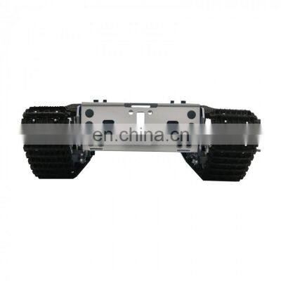 Unassembly RC Tank Chassis Metal Tracked Robot Chassis Smart Robot Car Chassis Shock Absorption photo-5