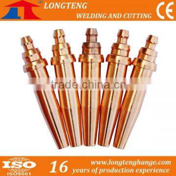 1/32 Anme Acetylene Cutting Nozzle of Cutting Torch for CNC Cutting Machine with Red Copper