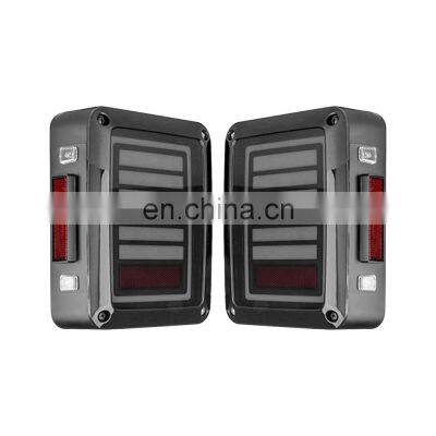 Tail Light Rear Lamp For Jeep Wrangler JK JKU 2007-2018 With DRL+Reverse+Brake Compatible