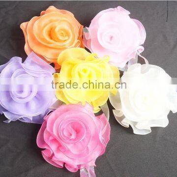 Wedding Chair Cover Curly Willow Chair Sash photo-3