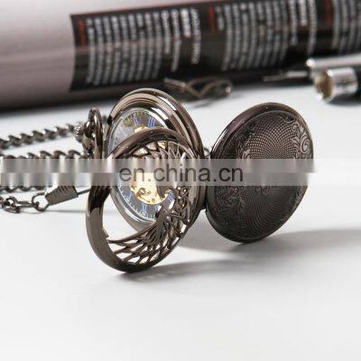 GOHUOS Luxury Hand Winding Mechanical Pocket Watches for Men Private Label Mechanical Watch photo-4