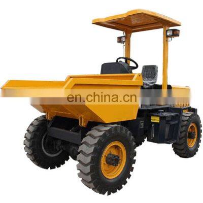 Cheap price 4wd FCY20  mini dumper 2ton crawler dumper truck for sale