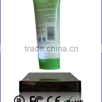 bottom system magnetic floating display rotating cosmetic display