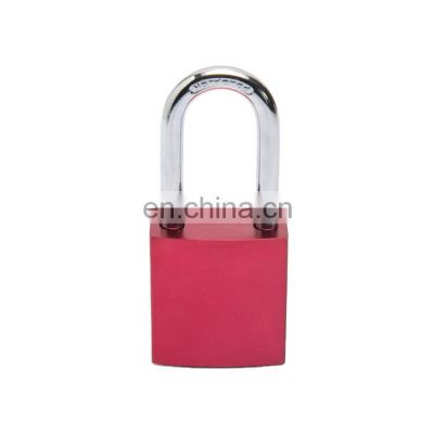 Corrosion Resistance Safety Steel Short Shackle Aluminum Padlock