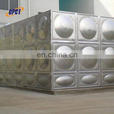 5000 liters Stainless Steel Elevated Water Tank for farm,hotel,plants