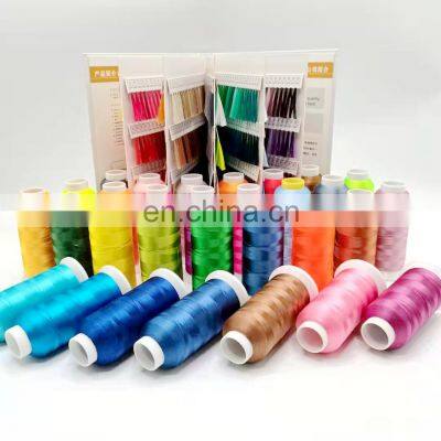 madeira computerized polyester 100% 4000 Yard 75d 120d/2 industrial embroidery sewing thread 40s/2 5000m for embroidery machine