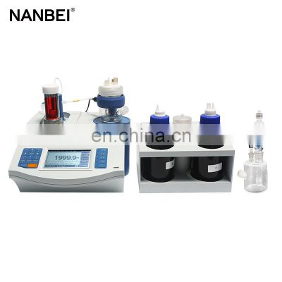 Coulometric Volumetric Titration Karl Fischer Moisture Titrator