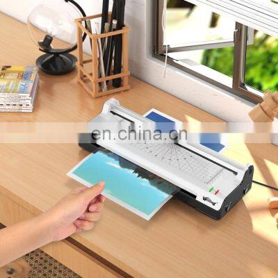Willing OL381 Entry Width 330mm OEM A3 A4 Plastic Hot ColdLaminator Office Laminating Machine Manual Table Pouch Laminator photo-4