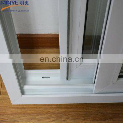 High Quality Vinyl Window Design Pvc Frame Sliding Glass Window With Grills Design photo-3