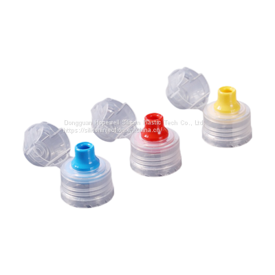 28mm Flip Top Water Bottle Cap With Valve photo-3