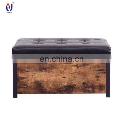 Top Quality OEM ODM Household Wooden Hidden Shoes Stool Entryway As You Require photo-3