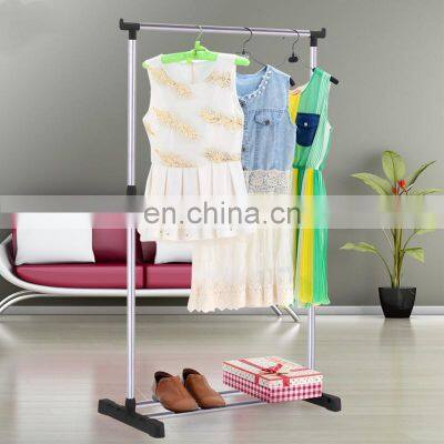High Quality Single Pole Standing Shoes Tower Stainless Steel Magnetic Umbrella Clothes Hanger Pole photo-5