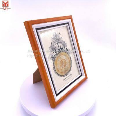 Hot Sale MDF Photo Frame Solid Color Picture Frame Table Home Picture Display Bedroom Decoration Photo Frame photo-2