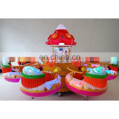 Wholesale commercial children small electric merry go round carousel outdoor