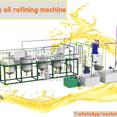 Low consumption cooking oil refinery machine edible oil refinery plant