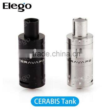 Full Ceramic Coil With No Cotton, CERAVAPE Cerabis Ceramic Wick Subohm Tank With Brand Ceramic Coil Cerevape Cerabis Wholesale