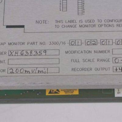 Bently Nevada 3300/16-01-02-01-00-00-00 VIBRATION MONITOR