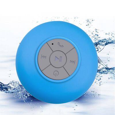 Custom cheap waterproof shower Bluetooth speaker Portable Sucker mini wireless speaker