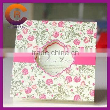 Wholesale 2015 Customized Paper Crafts Greeting Visiting Invitation Card Design photo-2
