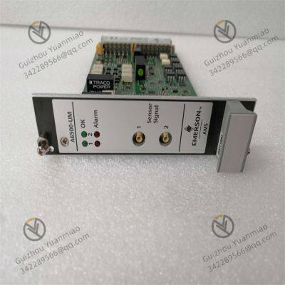 Emerson A6500-UM mechanical protection system universal measurement card