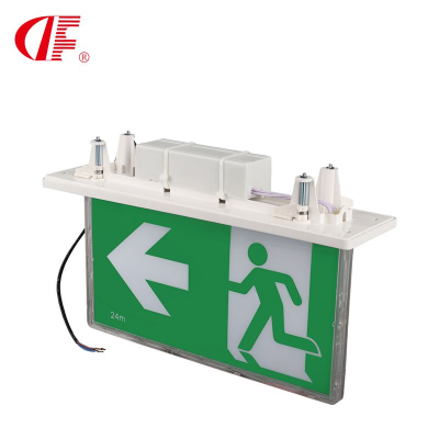 AUEXLED-03 embedded emergency evacuation indicator light for safety exit corridor and garage