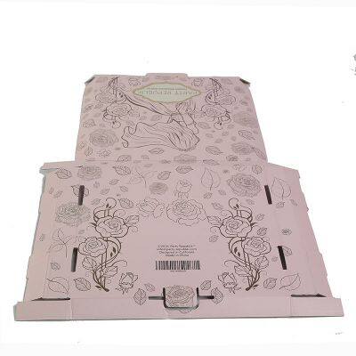 Pink Shipping Cardboard Carton Corrugated Beautiful Packaging Small Business Products Gift Mailer Boxes Delivery photo-5