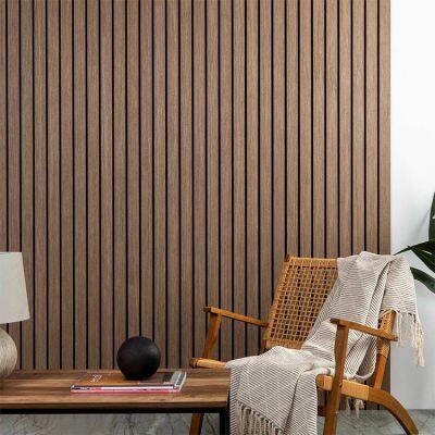 Sound Proof Akupanel Acoustic Wooden Acoustic Slat Wall Panel Wood Wall Panels Akustik Panel photo-2