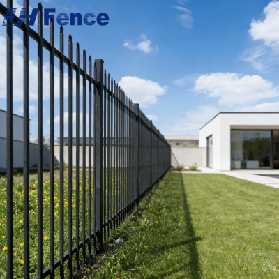 Clôture de sécurité périphérique de qualité industrielle | Construite en acier galvanisé soudé rigide pour une résistance durable