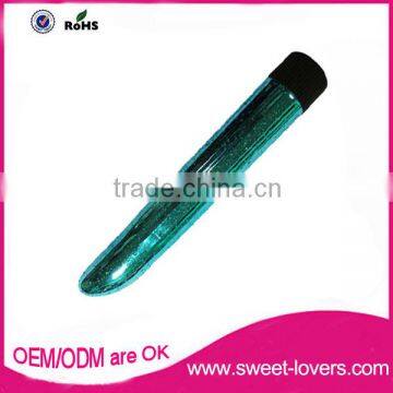 2016 manufacturer Portable high speed high quality green color 1speed mini bullet vibrator for women