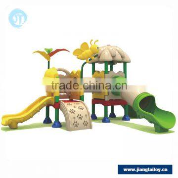 Small Cheap kids plastic slide mcdonalds used outdoor playground equipment material
