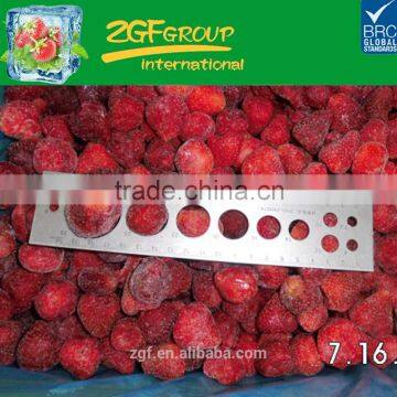 hot bulk use fresh raw material made frozen strawberries