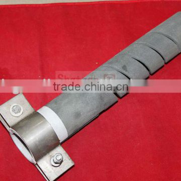 Double spiral silicon carbide heater