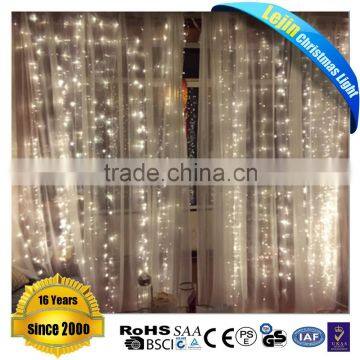 Wedding Decoration Waterproof factory christmas outdoor curtain lights