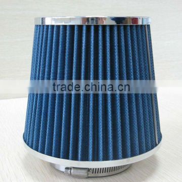 3" RACE PERFORMANCE COLD AIR INTAKE CONE FILTER BLUE for 88-12 HONDA CIVIC