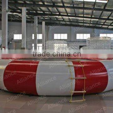 water trampoline Dia 7m swimming pool water game