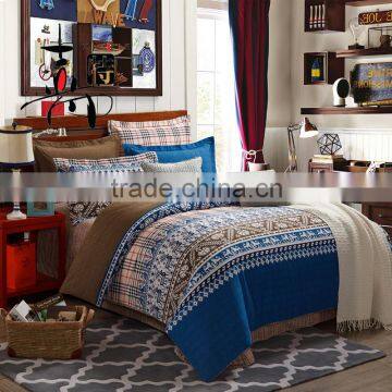 2016 new product flocking design fashion printed bedding set /bed sheet/duvet cover/pillow                        
                                                Quality Choice