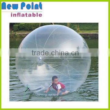 Inflatable transparent water ball for fun