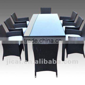 Outdoor furniture rattan furniture dinning set