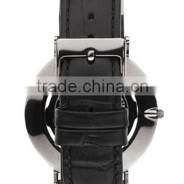 2016 Latest Top Fashion High Quality Casual Genuine Leather Stainless Steel Watches Men With Water Resistant Quality Choice photo-2