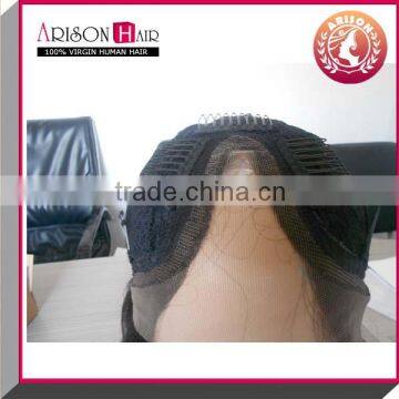 Hot Sale Beautiful Silky Straight Brazilian Virgin Hair U Part Wig Accept Paypal photo-5