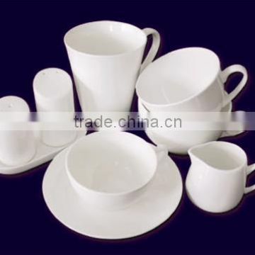 Bone china dinnerware set